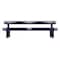 Thomas Steele Rectangle Picnic Table, Blue, Steel, 6 Seats, 94 in L, 30 in H Overall Slat CRTP-8S-FS-MBL - alternate 5