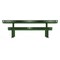 Thomas Steele Rectangle Picnic Table, Green, Steel, 6 Seats, 77-1/2 in L x 30 in H x 77-1/2 in W, Slat CRTP-8HCS-FS-LEX - alternate 5