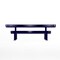 Thomas Steele Rectangle Picnic Table, Blue, Steel, 6 Seats, 77-1/2 in L, 30 in H Overall Slat CRTP-8HCS-FS-MBL - alternate 4