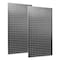 Triton Products (2) 24 In. W x 42-1/2 In. H Stainless Steel 18-Gauge Square Hole Pegboards Mounting Hardware, PR LB2-S - alternate 1