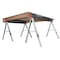 Steelman Sawhorse, Work Table, 47 in., Steel 67103-G - alternate 2