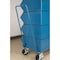 Stackbin Mobile Sectional Stacking Bin, 37 in W x 18.75 in D x 40 in H, 20 Compartments, Blue, Steel 3-320SSMB - alternate 4