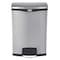 Rubbermaid Commercial Slim Jim Step-On 24 gal Rectangular Step-On Can, Black, Foot Pedal, Stainless Steel, 16 1/4 in 1901999 - alternate 3