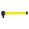 Banner Stakes Barrier Post with Belt, Yellow, 15 ft Length, 22 in to 42 in Adjustable Post Height, No Legend PL4092 - alternate 2
