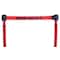 Banner Stakes Barrier Post with Belt, Red, 15 ft Length, 22 in to 42 in Adjustable Post Height PL4096 - alternate 2