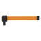 Banner Stakes Barrier Post with Belt, Orange, 15 ft Length, 22 in to 42 in Adjustable Post Height, No Legend PL4103 - alternate 2
