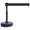Banner Stakes Barrier Post with Belt, Black, 15 ft Length, 22 in to 42 in Adjustable Post Height, No Legend PL4104 - alternate 1