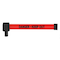 Banner Stakes Retractable Belt Barrier, Red, 15 ft Length, Danger Keep Out PL4114 - alternate 3