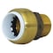Zoro Select 1/2" Push-to-Connect Brass Male Adapter UIP120 - alternate 1