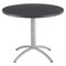 Cafeworks CafeWorks Cafe/Breakroom Table, Graphite Granite Top, Silver Frame, 42 in Dia x 30 in H 65648 - alternate 1