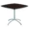 Cafeworks Square Cafe/Breakroom Table, Walnut - 42" Square x 29"H, 42" W, 42" L, 29" H, Walnut 65684 - alternate 1