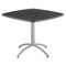 Cafeworks Square Cafe/Breakroom Table, Graphite Granite - 42" Square x 29"H, 42" W, 42" L, 29" H, Graphite 65688 - alternate 1