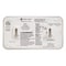 First Alert Carbon Monoxide Alarm, 85 dB at 10 ft, 3V Lithium, Electrochemical Battery Backup: No CO710 - alternate 4