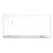 Iceberg Dry Erase Board, Steel, 46 in, 96 in, Aluminum Frame, White, Gloss 31280 - alternate 1