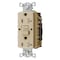 Hubbell Wiring Device-Kellems GFCI Rceptcle, Commer., Ivry, 20A, 1 HP GFRTR20I - alternate 1