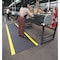 Notrax Antifatigue Mat, 8 ft. L x 2 ft. W, 3/8" Thickness, Closed Cell PVC Foam, Pebble, Black/Yellow 415S0028BY - alternate 2