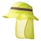 Surflex Bump Cap, Front Brim, Inner ABS Polymer, Outer Polyester, Hook-and-Loop Suspension, Yellow SCARAB1YLW - alternate 1