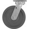 Zoro Select Swivel Plate Caster, Nylon, 8 in., 2000 lb. P25S-N080K-16-H10-001 - alternate 2