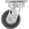 Zoro Select Swivel Plate Caster, Nylon, 4 in., 1000 lb. CDP-G-38 - alternate 2
