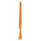 Vikan 1 13/16 in W Detail Brush, Soft, 5 51/64 in L Handle, 8 5/64 in L Brush, Orange, Plastic 5551307 - alternate 2