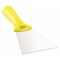 Vikan Scraper, SS, Blade 4" W, Blade 3-3/4" L, Color: Yellow 40116