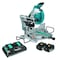 Makita Cordless Miter Saw Kit, 10 in Blade Dia., Max Blade Speed: 4,400 RPM 5/8 in Arbor Size XSL06PT - alternate 1
