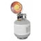 Dyna-Glo Portable Gas Tank-Top Heater, Liquid Propane, Standing Pilot, 8 17/64 in Wx 7 1/8 in L TT15CDGP - alternate 1