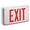 Lithonia Lighting Exit Sign, White, 2 Face(s), LED, Universal Mount, Not Battery Powered LV S W 2 R 120/277 UM 4X - alternate 1
