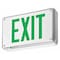 Lithonia Lighting Exit Sign, White, 2 Face(s), LED, Universal Mount, Not Battery Powered LV S W 2 G 120/277 UM 4X - alternate 2