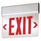 Lithonia Lighting Exit Sign, Silver, 1 Face(s), LED, Universal Mount, Nickel Cadmium EDG 1 R EL SD - alternate 1