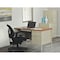 Hirsh Office Desk, Right Hand Pedestal, 48"W x 30"D, Putty/Oak 20436 - alternate 2