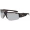 Ergodyne DAGR, Safety Glasses, Uncoated, Silver Mirror Lens, Black Frame, Half-Frame DAGR - alternate 1