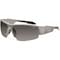 Ergodyne DAGR, Safety Glasses, Uncoated, Smoke Lens, Gray Frame, Half-Frame DAGR - alternate 1