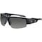 Ergodyne DAGR, Safety Glasses, Uncoated, Smoke Lens, Black Frame, Half-Frame DAGR - alternate 1
