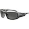 Ergodyne ODIN, Safety Glasses, Uncoated, Smoke Lens, Matte Black Frame, Full-Frame ODIN - alternate 1