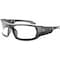 Ergodyne ODIN, Safety Glasses, Uncoated, Clear Lens, Matte Black Frame, Full-Frame ODIN - alternate 1