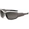 Ergodyne LOKI, Safety Glasses, Uncoated, Smoke Lens, Matte Gray Frame, Full-Frame, Polarized LOKI-PZ - alternate 1