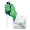 Ansell Sterile Cleanroom Gloves, 5 ISO Class, Nitrile, 12 in L, 5 mil, Green, S, 200 PK 93-700 - alternate 2