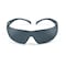 3M SecureFit 200, Safety Glasses, Anti-Fog & Anti-Scratch, Gray Lens, Gray Frame, Frameless SF202AFP - alternate 3
