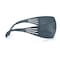 3M SecureFit 200, Safety Glasses, Anti-Fog & Anti-Scratch, Gray Lens, Gray Frame, Frameless SF202AFP - alternate 2