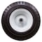 Marastar Flat Free Wheel, Polyurethane, 400lb, White 00145 - alternate 3
