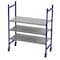 Unex Flow Cell Mobile Gravity Flow Rack, 28 in D, 60 in W, 3 Shelves, Blue FCMFS64283 - alternate 1