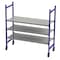 Unex Flow Cell Mobile Gravity Flow Rack, 28 in D, 76 in W, 3 Shelves, 3 Shelves FCMFS76283 - alternate 1