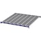 Unex Roller Rack Roller Rack Lane 96"D x 96"W, Blue RR99S2R8X8-L - alternate 1