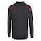 Dickies Men's Long Sleeve Shirt, Polyester, Pullover, Black/Red, M LL66ER RG M - alternate 2