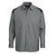 Dickies Men's Long Sleeve Shirt, 35% Cotton, 65% Polyester, Button Down, Black/Gray, M 6605SB RG M - alternate 1