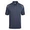 Dickies Men's Short Sleeve Polo, Polyester, Pullover, Gray/Navy, M LS66NS RG M - alternate 1