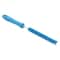 Vikan 7/8 in W Tube and Pipe Brush, Stiff, 6 1/2 in L Handle, 5 3/4 in L Brush, Blue 53603 - alternate 1