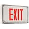Dual-Lite Exit Sign, White, 1 Face(s), LED, Universal Mount, Nickel Cadmium SEWLSRWE - alternate 1