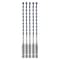 Bosch 4-Cutter Hammer Drill Bit 5/32" x 6.000"L, Hex, 5PK HCBG0205T - alternate 1